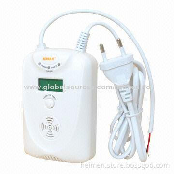 Working with Solenoid Valve Natural Gas Detector with LCD Display